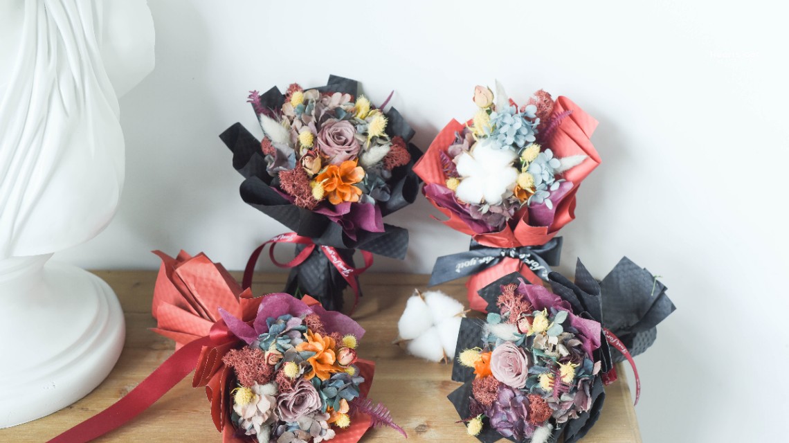 重庆花艺培训，众多精品全能花艺课程，总有一款适合你！