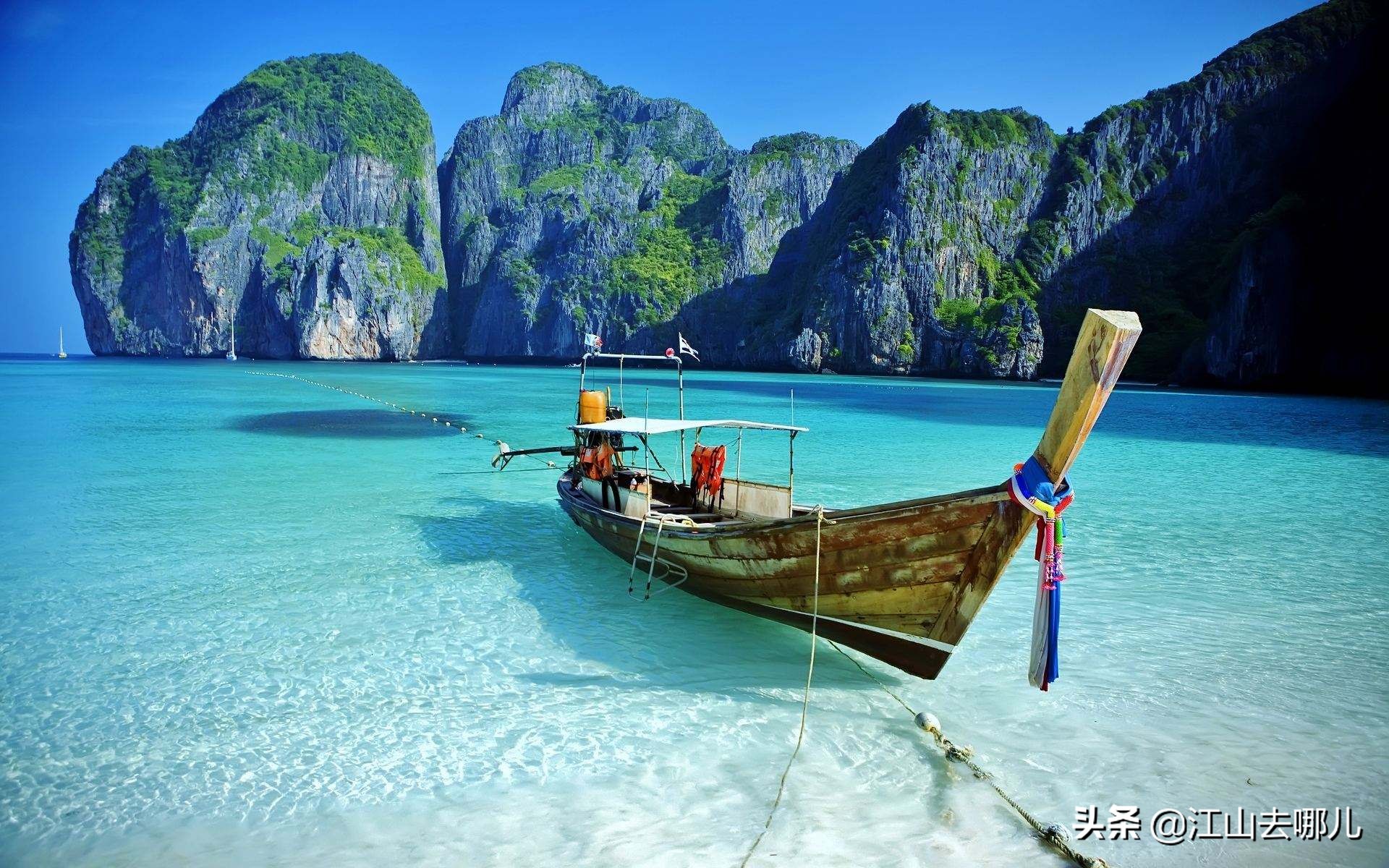 泰国著名岛屿景点图片