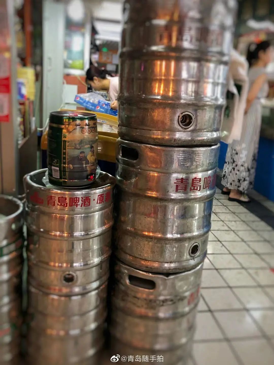青岛：干杯，都在啤酒里~