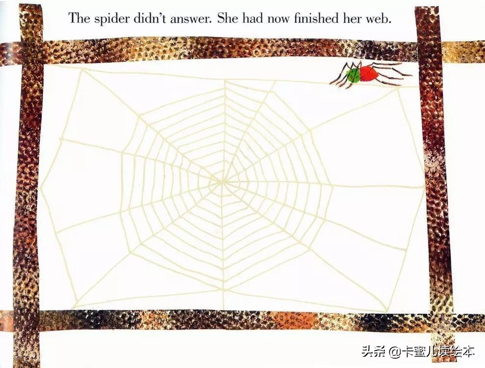 英文有声绘本《The Very Busy Spider》好忙的蜘蛛