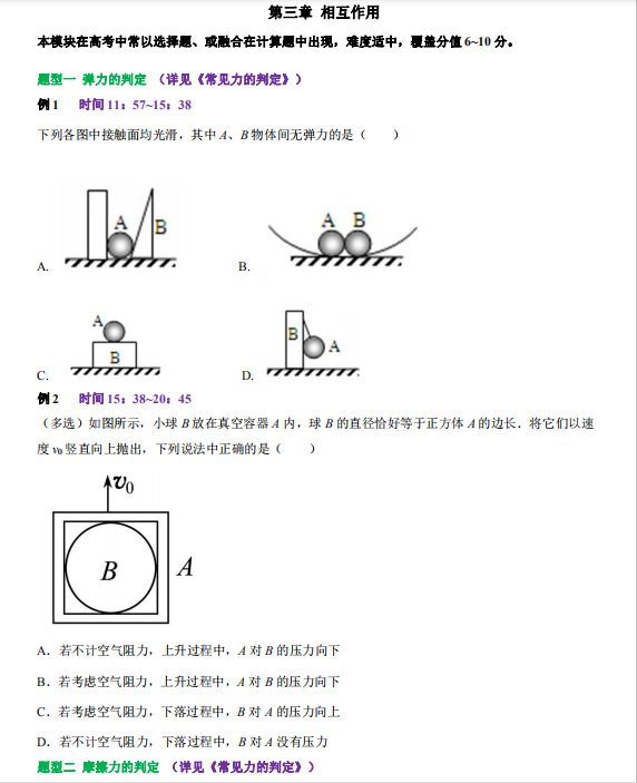 2021年高考物理押题密卷，必考题型+经典母题，有详解答案