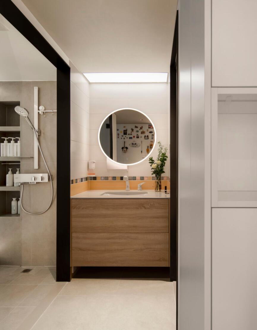 长方形卫生间，建议做“三分离设计”，入住后，才知道有多好用