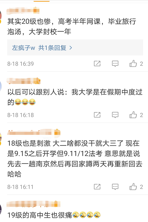 大学生工作体会（19级大学生的痛）