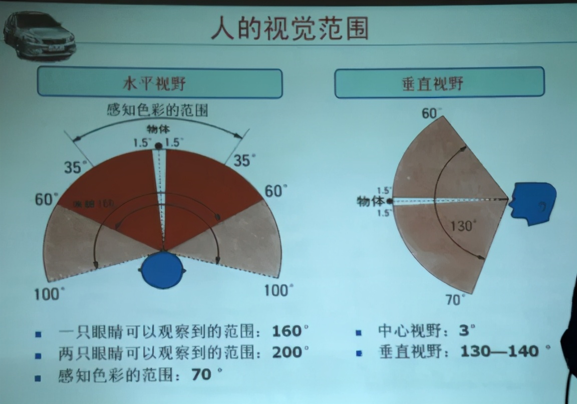 人的视野是什么形状?其实人眼的感受野不是圆形的,而是椭圆形的.
