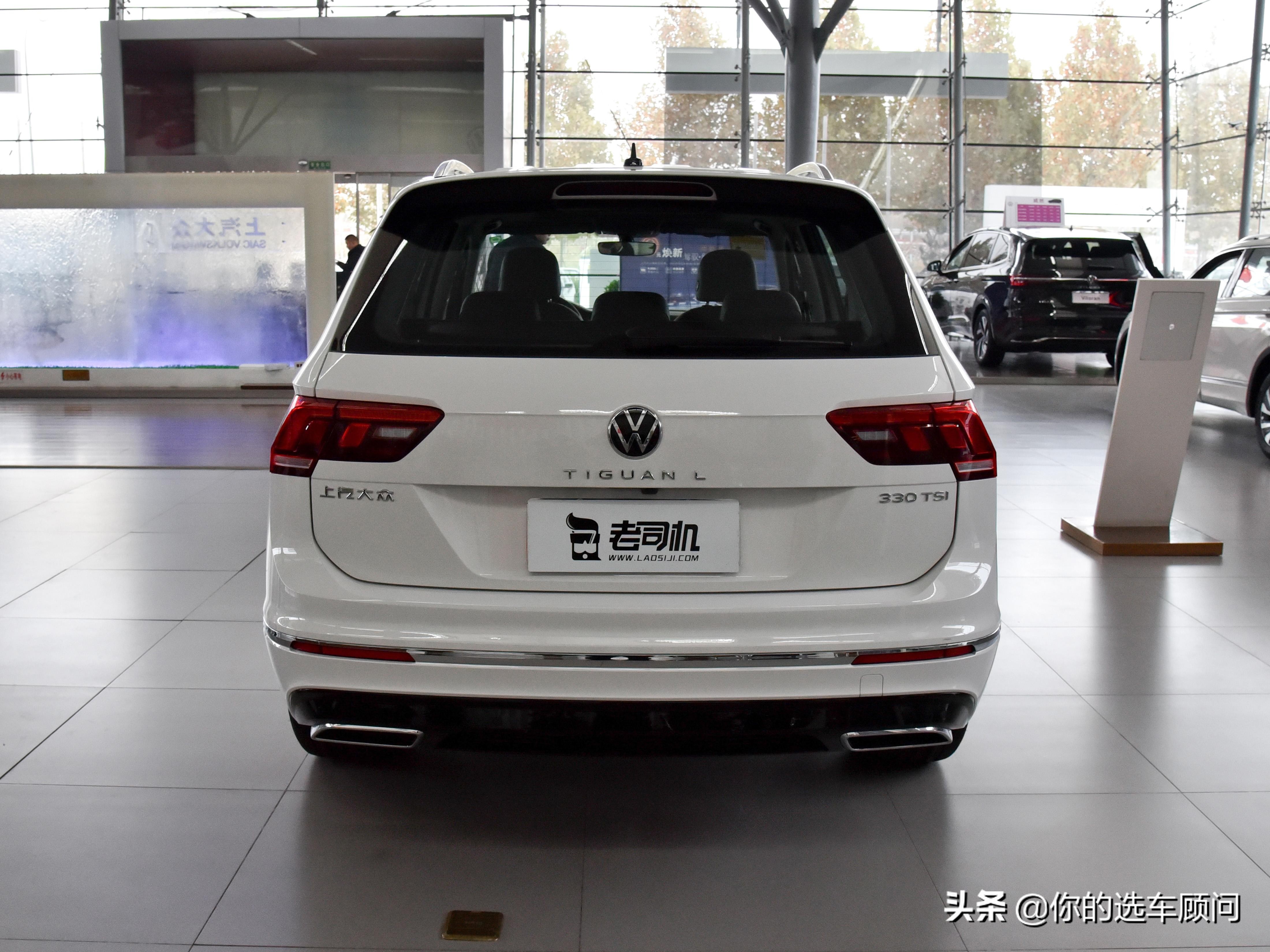 7座车的大5座版本,空间更大,热销省油suv,带你看大众途观l