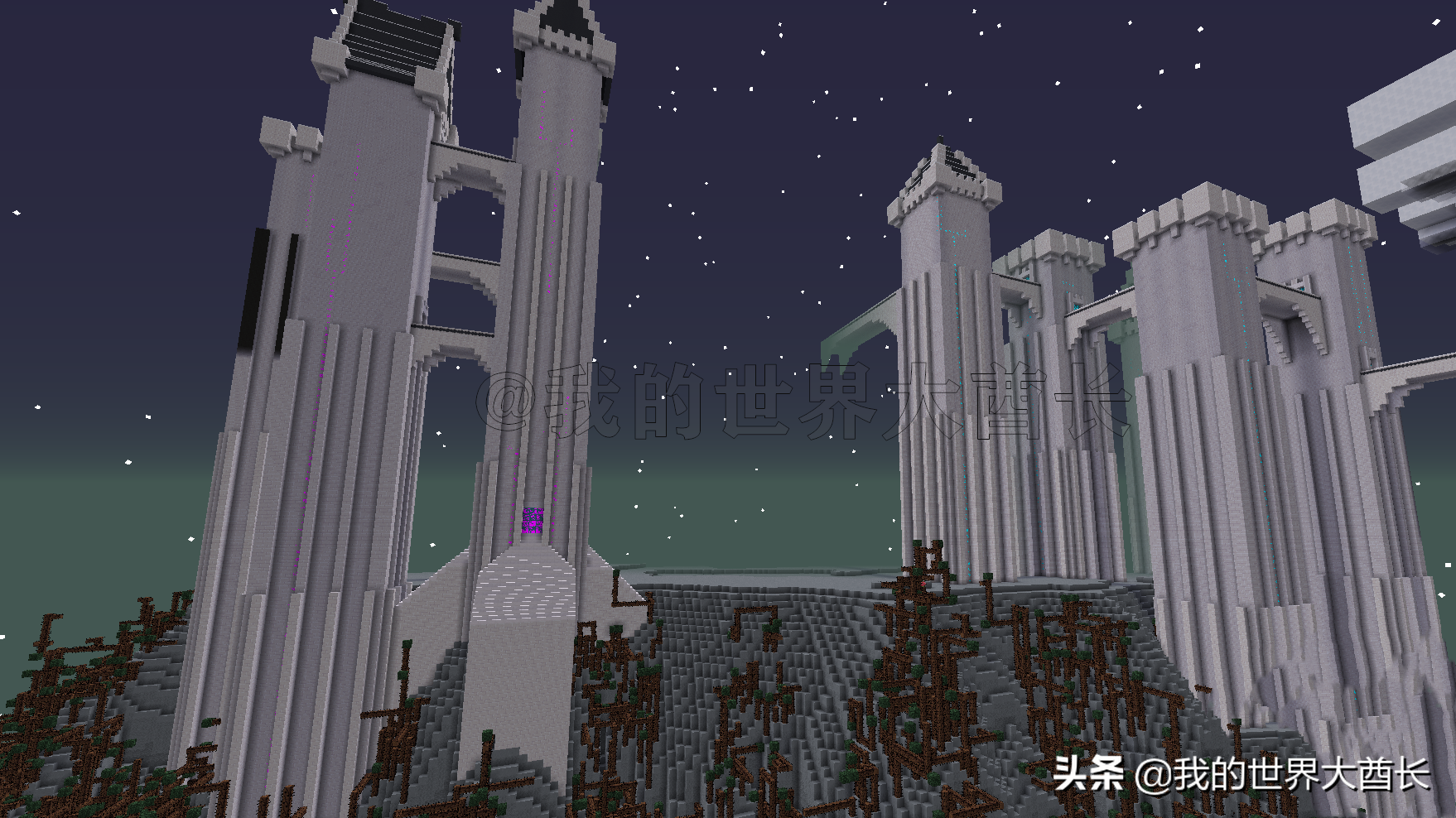 我的世界：暮色森林MOD生存探索攻略（二）「天然建筑大全篇」