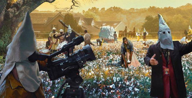 新疆棉花事件后，中国画师用这幅画撕开了西方媒体的虚伪面具
