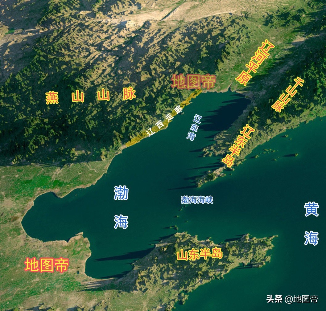 辽宁省地形特征图片