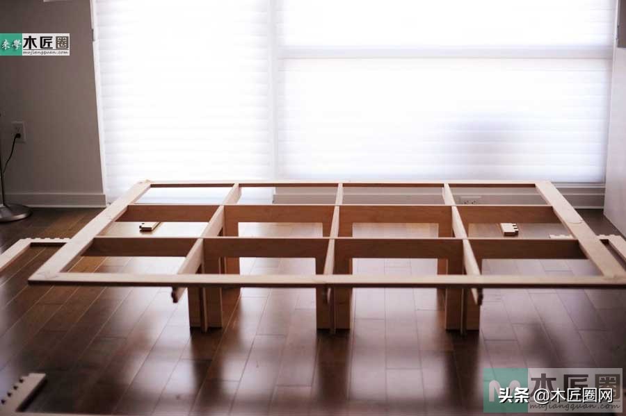 [家具] 惊奇！巧用榫卯拼装床，让做床如搭积木 - 标件库