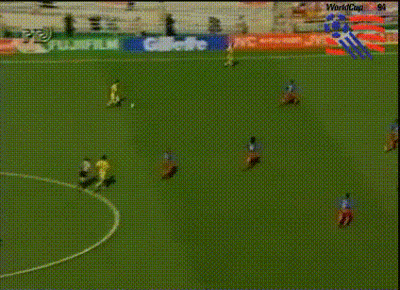 94世界杯西班牙11德国（1994年世界杯十大精彩进球欣赏，第一球长途奔袭经典记忆）