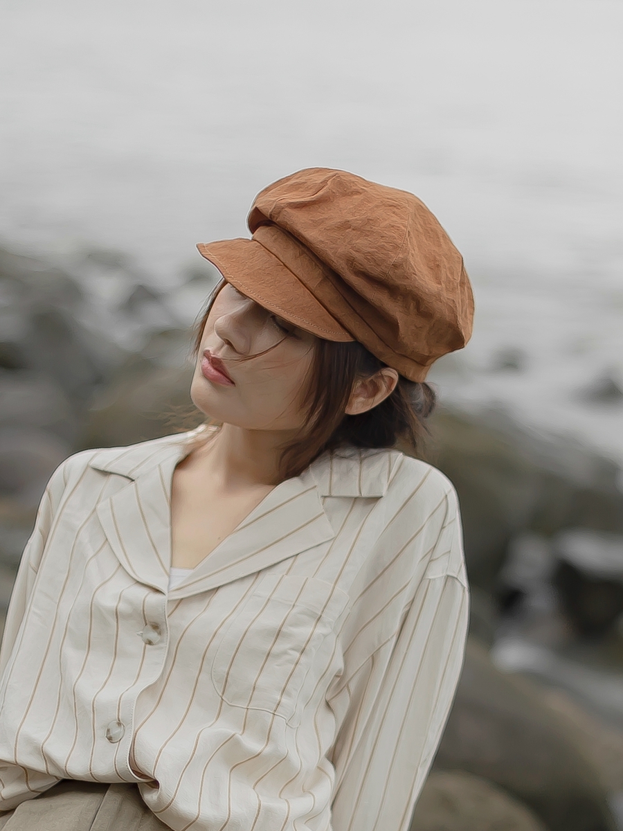 夏天防晒必备帽子,四种款式四种搭配法,时尚减龄又遮阳