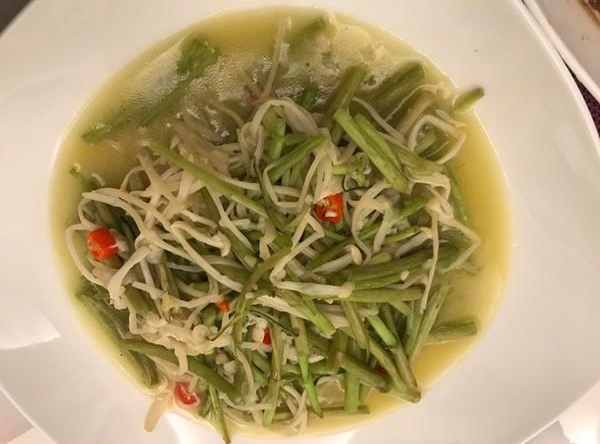 图片[2]-【芦蒿金针菇】做法步骤图 简单易做又解馋下饭-起舞食谱网