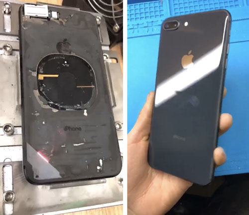 苹果x后盖碎了，苹果x后盖玻璃多少钱