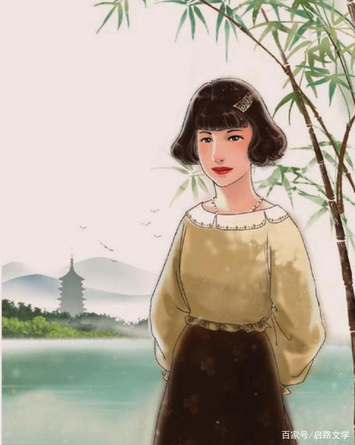 吕碧城很经典的语录，道出了没有爱情也可以，只要你手边有这些