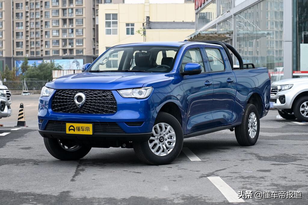 长城炮商用皮卡上市售9.78-12.78万元