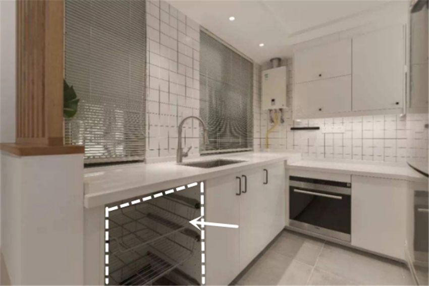 厨房定制橱柜千万别做满！现在流行“空一格”，美观又实用