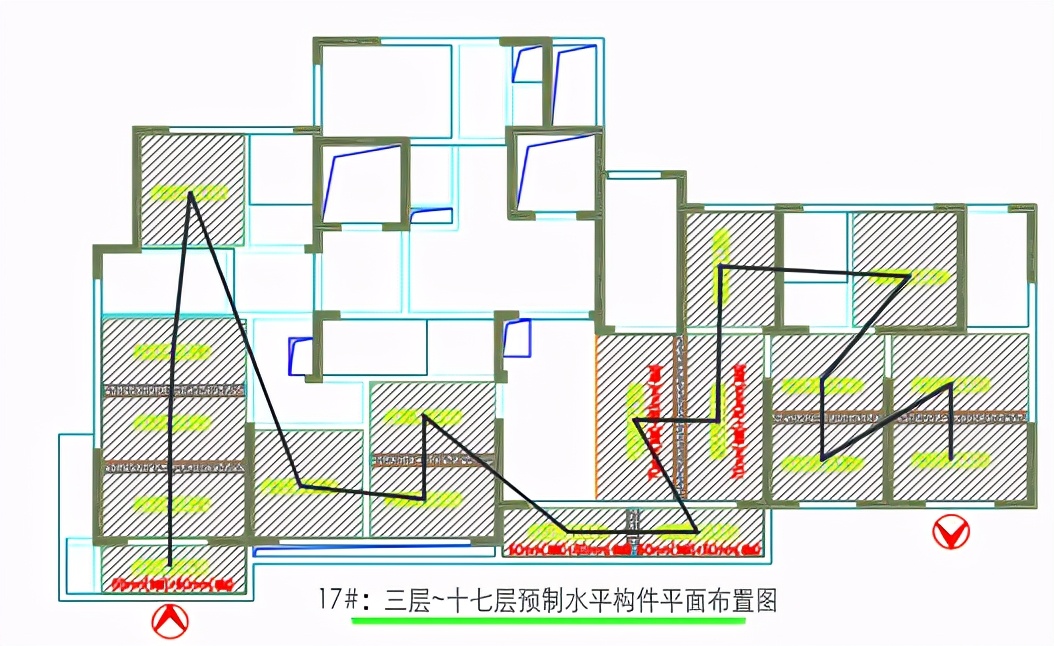 工程实例：装配式建筑工地塔机如何选择？如何场布？