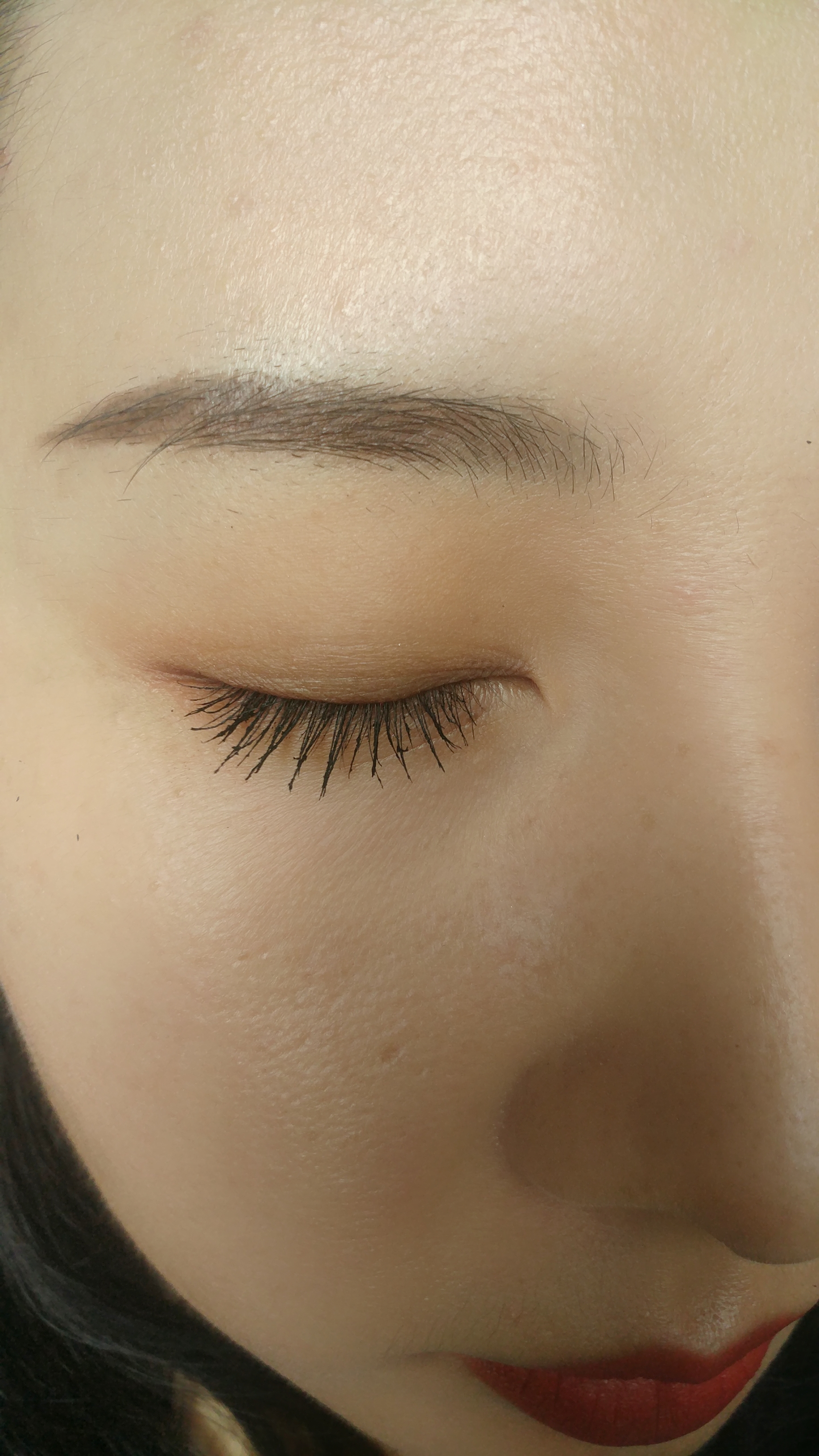 泰国Mistine睫毛膏真人使用测评！油皮必备，不晕染