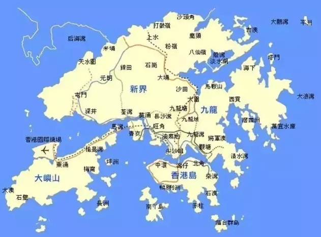 香港面积有多大,香港面积有多大面积