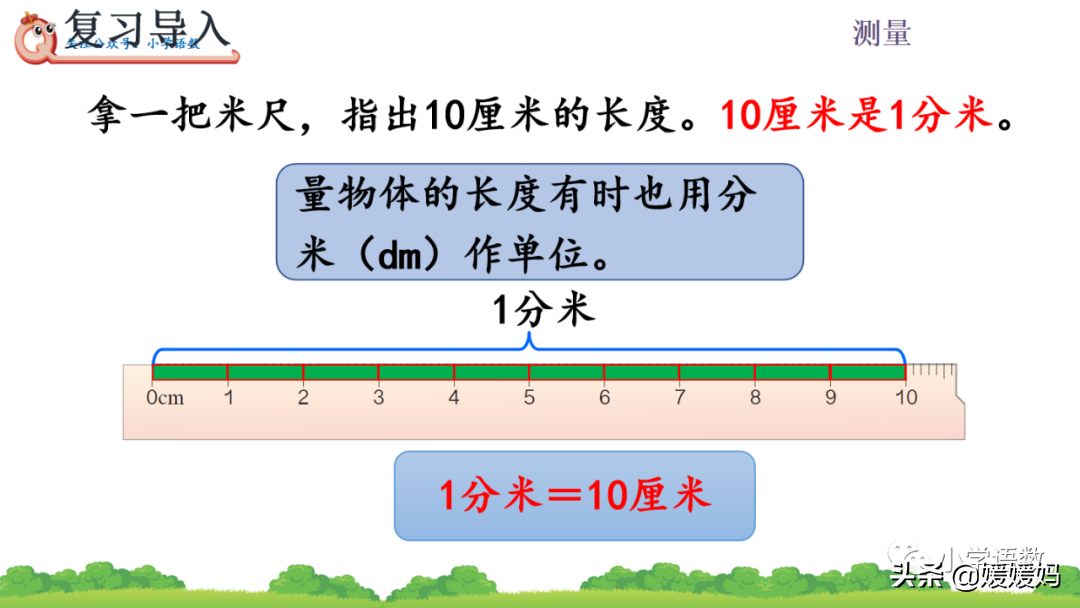 1公分等于多少厘米，1公分标准单位换算图