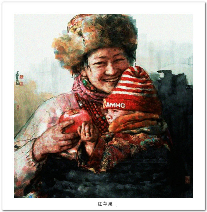 朴实厚重 绚丽端庄——品读著名画家南海岩笔下的彩墨人物画