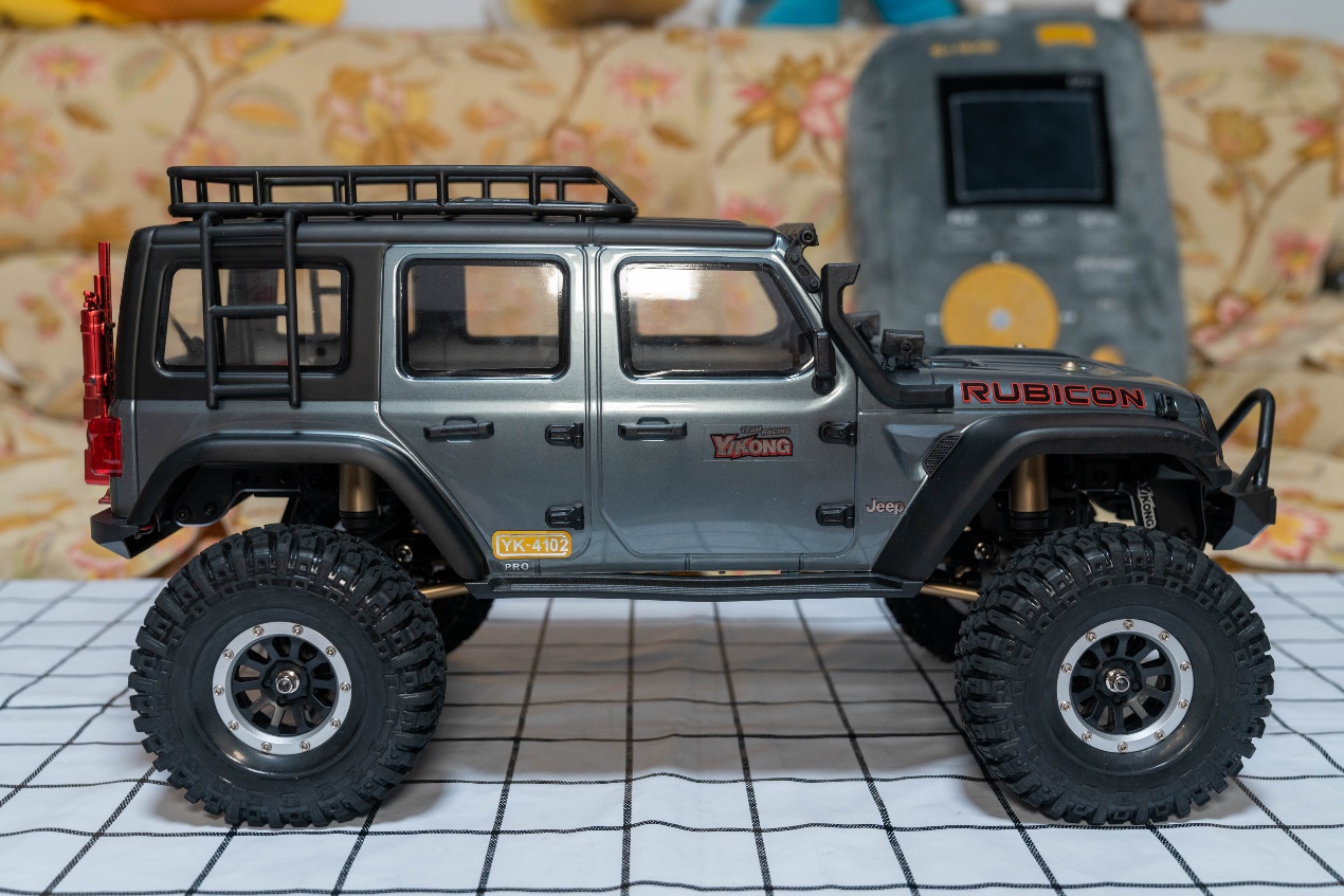 易控1/10 Jeep 牧马人JL+官方全金属升级件，仿真到极致的牧马人