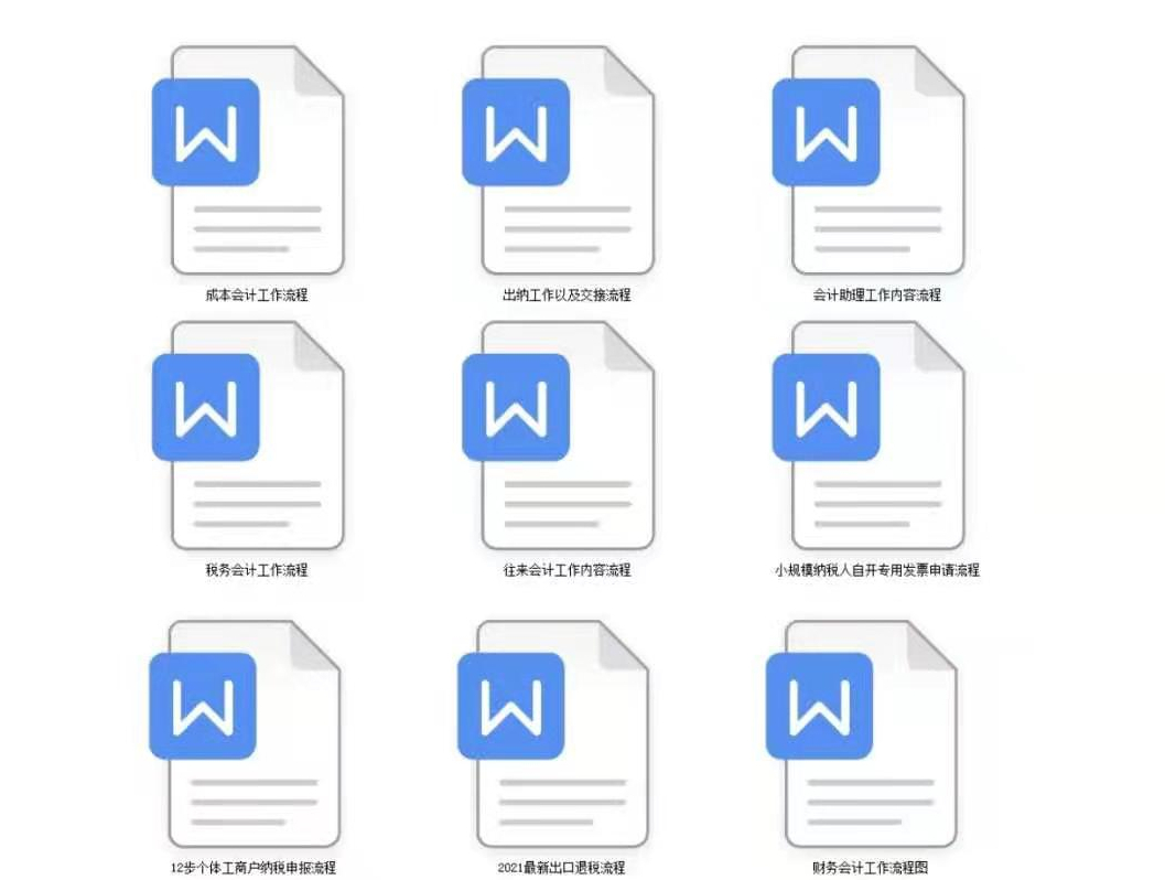 连总监都拍手叫好的财务会计全套工作流程图，看了以后我也心动了