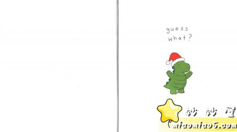 【双语绘本】恐龙主题英文绘本 基础级：恐龙罗里之圣诞树 Rory the dinosaur needs a christmas tree带精美插图图片 No.1