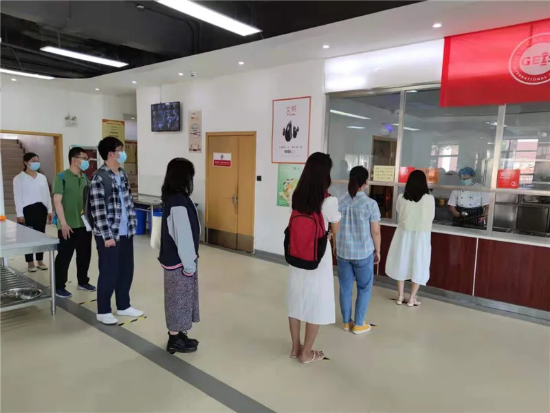 英迪国际学校举行开学疫情防控演练