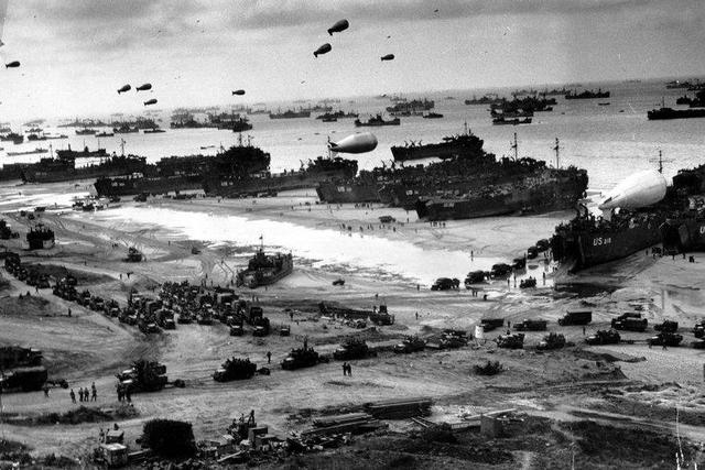 诺曼底登陆期间德国的海空军都去哪了?盟军大摇大摆登陆?
