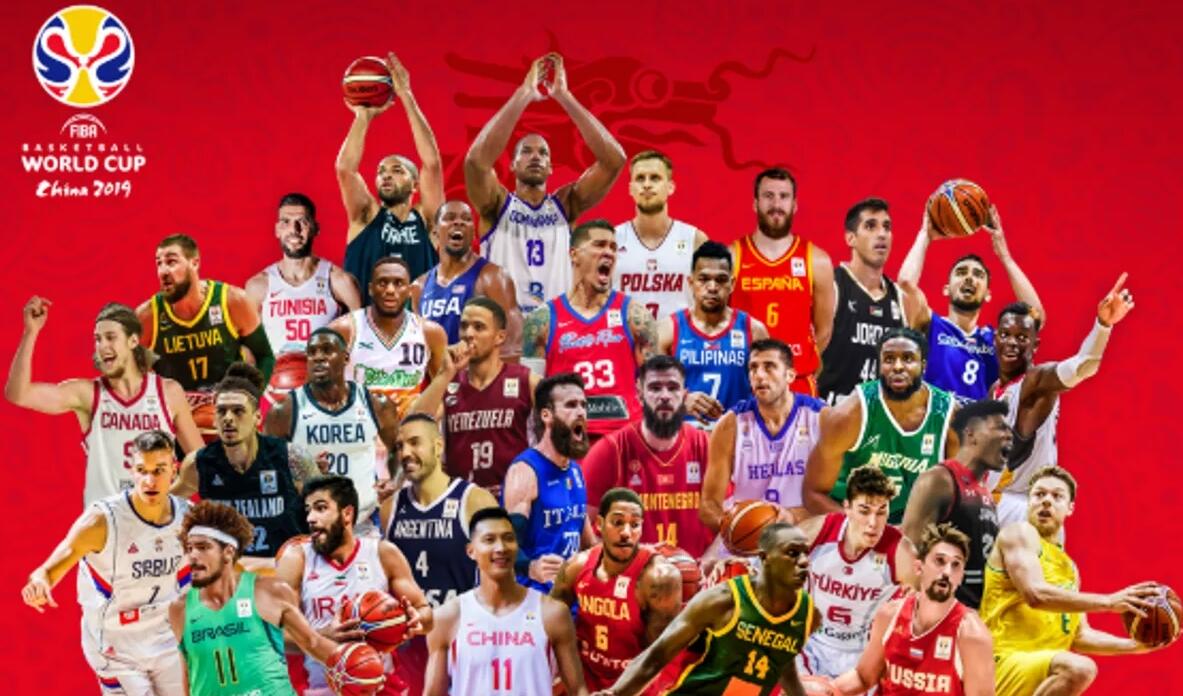 男篮世界杯各国nba名单(53位NBA球星统治世界杯！雄鹿绿军出产最多，16队受益围剿梦之队)