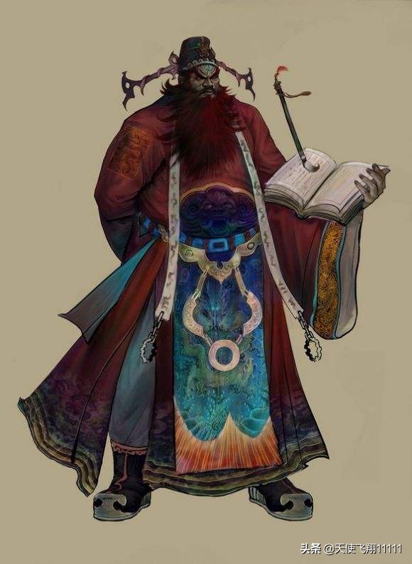 知名度最高的阎王爷并不是地狱一把手，看看冥界的职位表他排第几