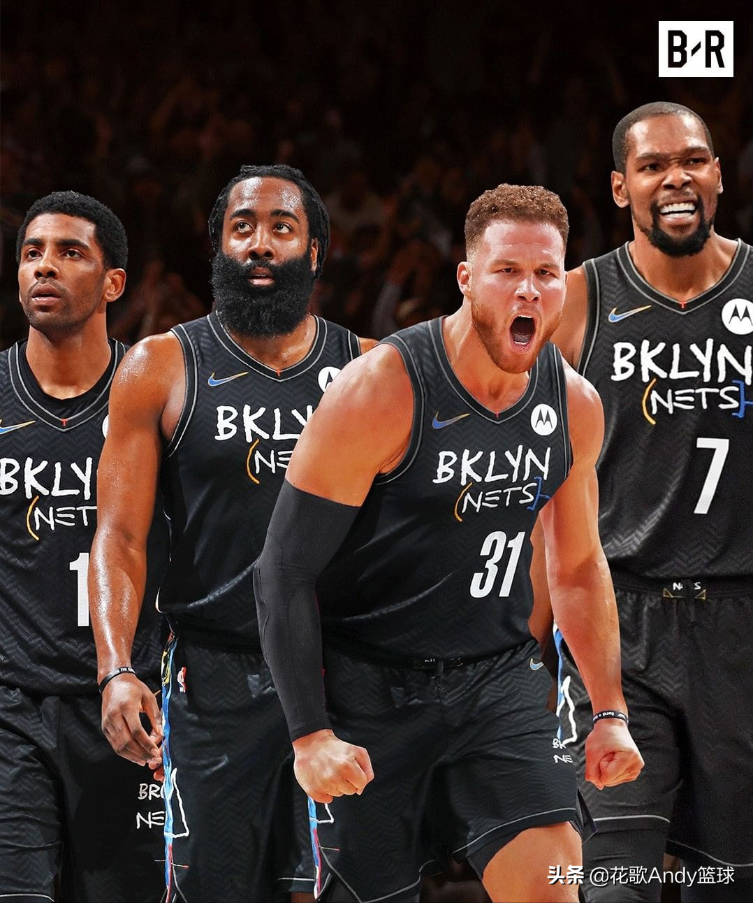 篮网三巨头无缘全明星(kd缺阵欧文哈登无缘全明星mvp,但篮网的第四