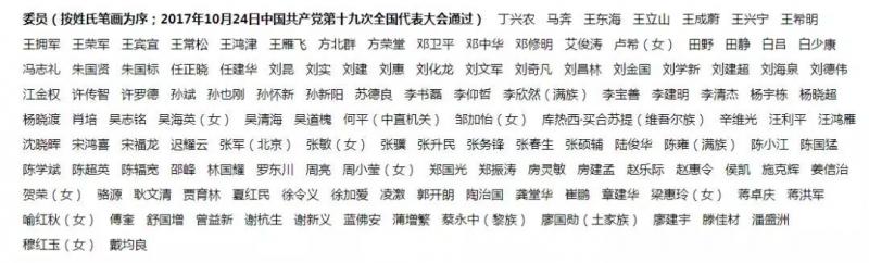 时隔一年半，133名中央纪委委员发生了哪些变动？