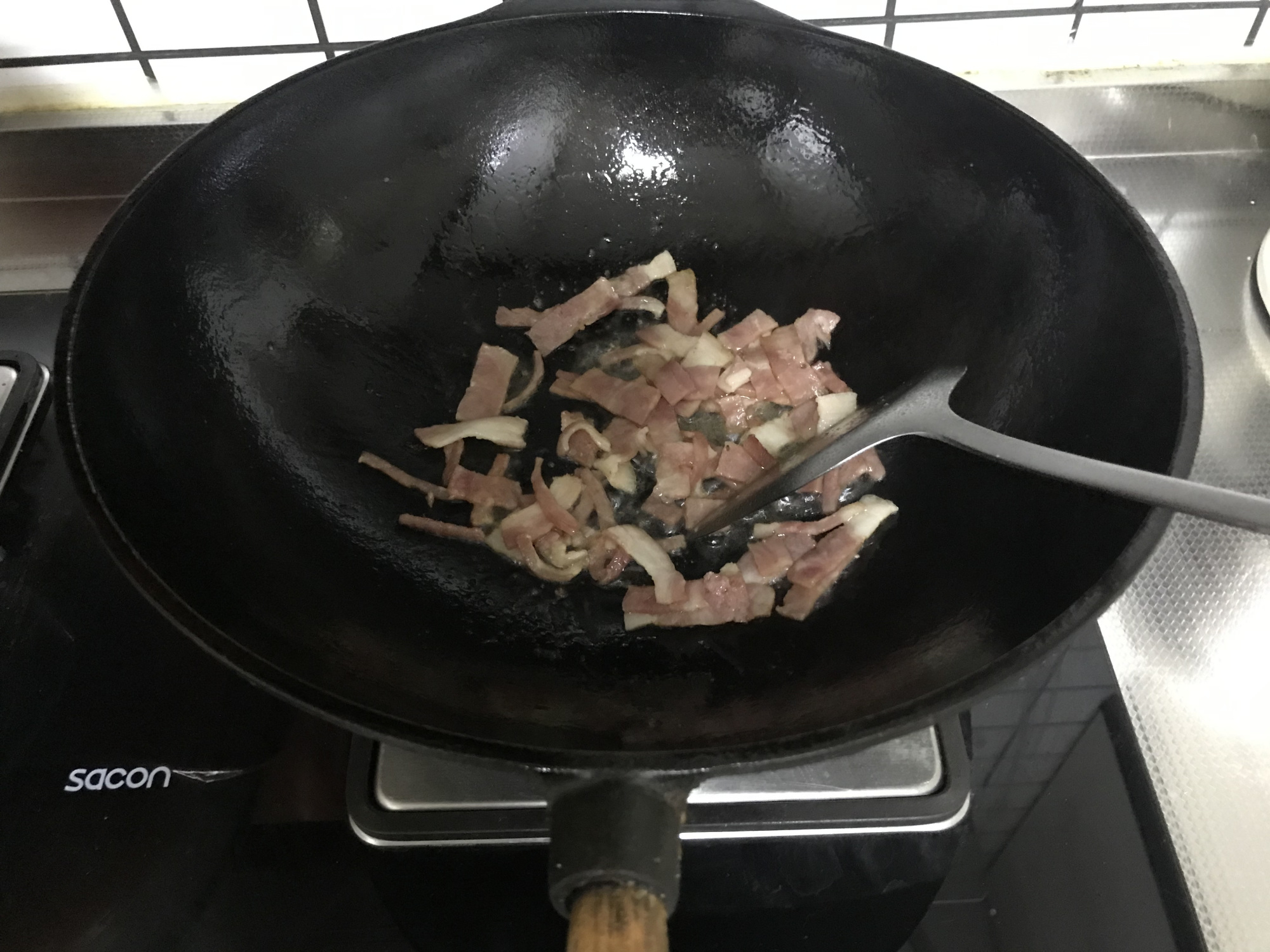 图片[5]-【培根菠菜】做法步骤图 补铁补钙身体棒-起舞食谱网