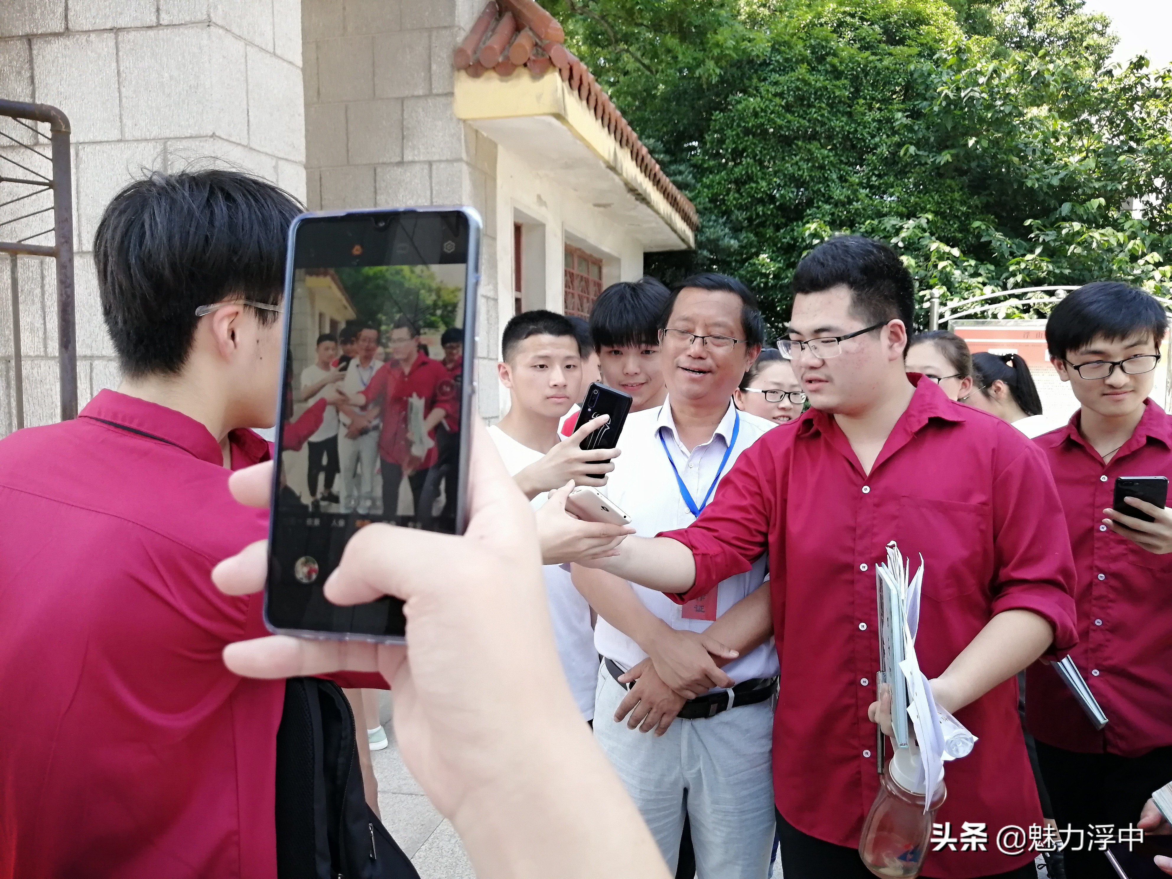 浮山中学2017年高考成绩（树立榜样）