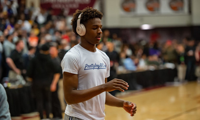 布朗尼·詹姆斯（从41跌到50位！沉迷游戏的布朗尼，进不了NBA了？詹姆斯也很无奈）-趣拿体育