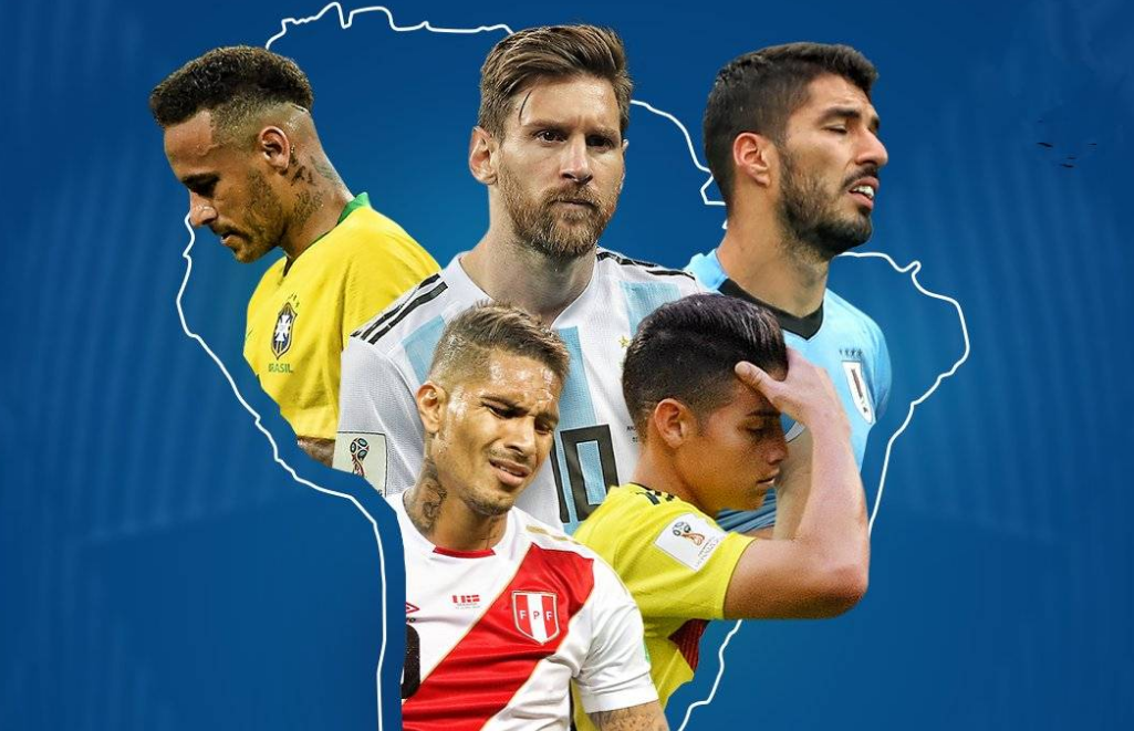 各大洲2018世界杯名额分配(南美洲4.5个世界杯名额，10支球队争夺还嫌少，扩军48队后最吃亏)