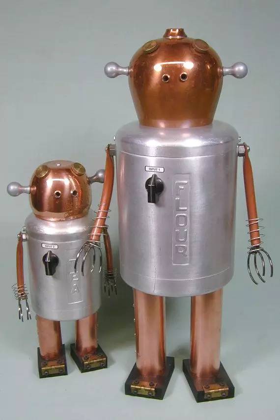 超可爱旧物改造机器人