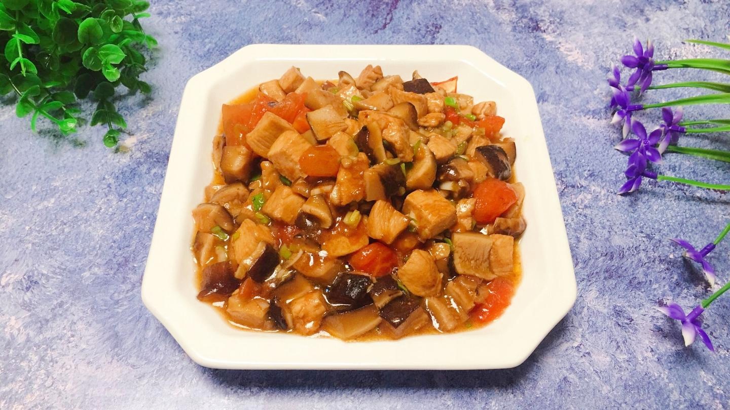 图片[2]-【香菇鸡丁烧茄子】做法步骤图 美味下饭 越吃越想吃-起舞食谱网