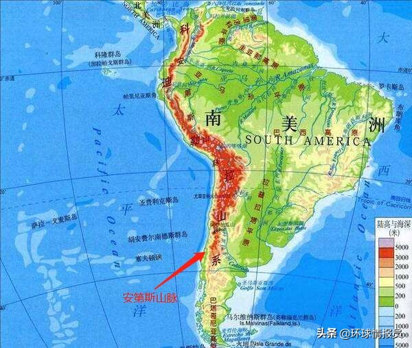 智利的地理位置(世界最狭长国家：智利为何南北长4270公里，东西仅有180公里？)