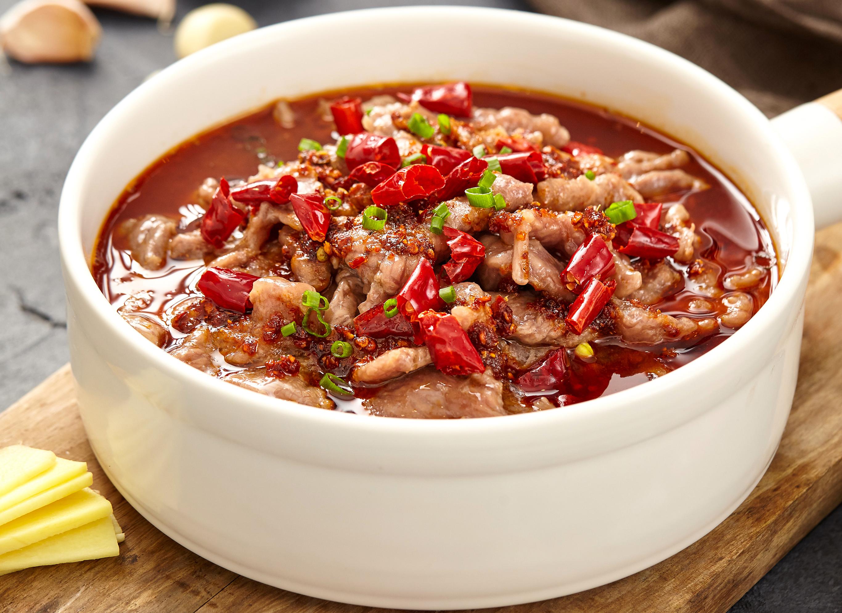 图片[1]-【川味牛肉】做法步骤图 嗨辣美味 一起痛快淋漓地-起舞食谱网