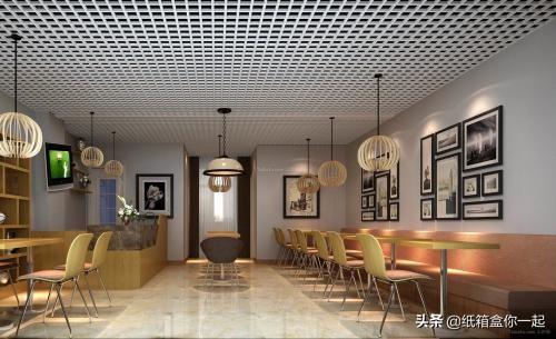 2019高颜值奶茶店门面装修效果图，美到炸裂！