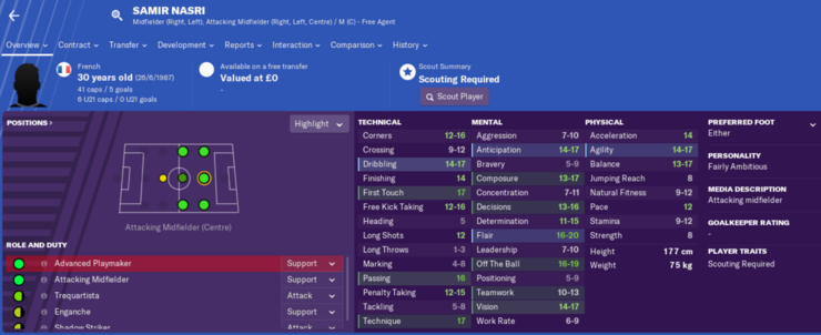 FM中鋒球員推薦（FM2019開檔免簽的14位妖人）