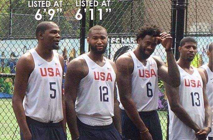 為什么nba球星少報體重</h2>

<p>　　不過，從下個賽季開始，杜蘭特的身高新規就再也藏不住了。根據《紐約時報》的記者Marc Stein報道，NBA聯盟已經正式通知所有球隊，要求他們必須上報球員準確的年齡和身高數據，而且要在訓練營開始前一周提交。相信不久以后，很多困擾我們很久的“NBA之謎”都將獲得答案了。</p>

<p>　　<img alt=