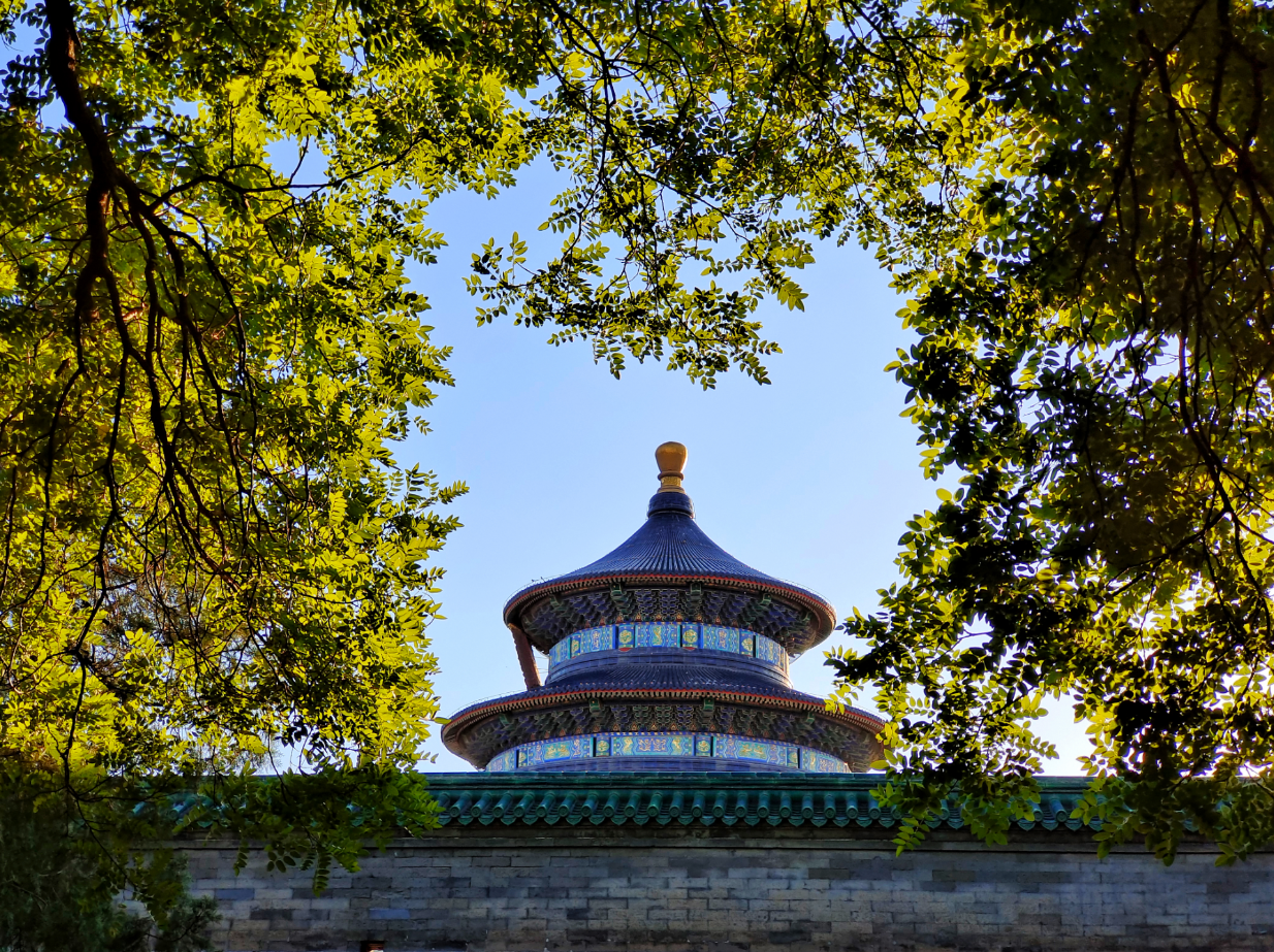 一组北京天坛的网红照片,揭秘拍摄机位和相关技巧