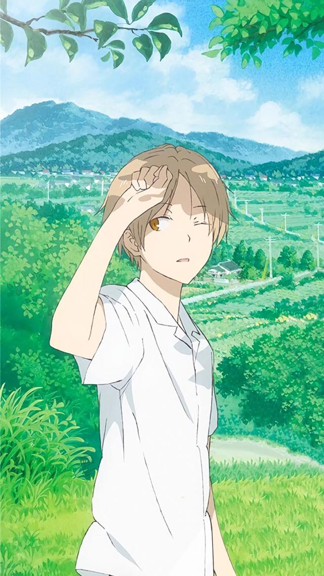 「动漫壁纸」夏天当然要和夏目友人帐一起度过啦