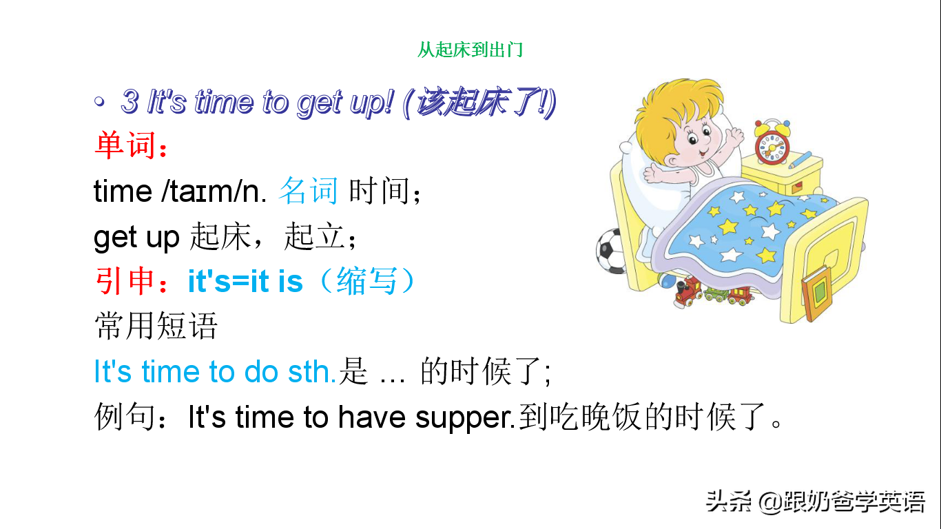 英语口语8000句每天5句详解+跟读！第一天：Good morning！早上好