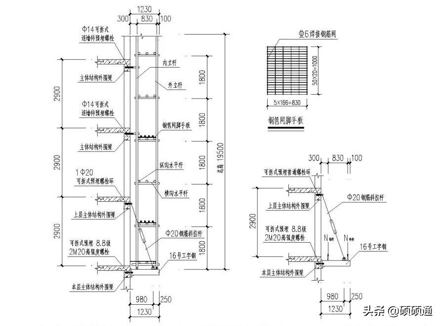 建设厅科技计划项目丨一种新型悬挑架的安装搭设装置