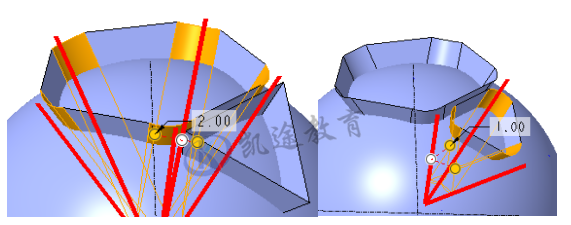 足球是几面体(20面体足球建模，creo走一个)